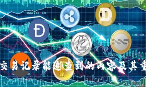 : TP钱包交易记录能追查到的内容及其重要性分析
